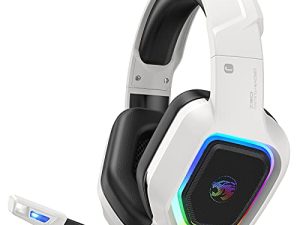 ZIUMIER Z30 Casque de jeu blanc pour