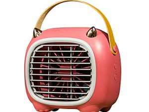 MIRIRE Portable Climatiseur Ventilateur Rechargeable Air Cooler