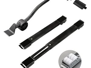 Deux bases de machine à laver mobiles/réglables
