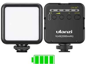 ULANZI VL49 Lampe vidéo LED 2000 mAh