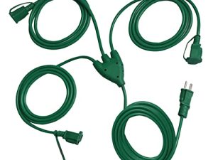 EVERSIMPLEINC Rallonge répartiteur 1 à 3 (combiné