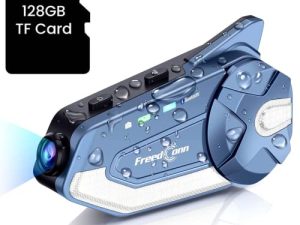 Casque Bluetooth FreedConn avec caméra 2K