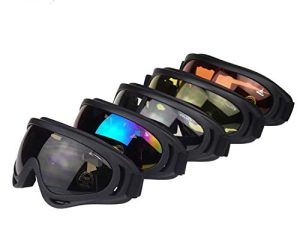 Lunettes de moto - Lot de 5