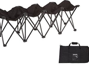 Trademark Innovations Banc de sport pliable portable