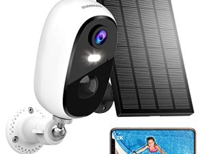 ZUMIMALL Caméras de sécurité extérieures sans fil