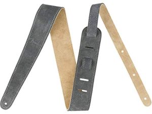 Fender Sangle de guitare en daim réversible
