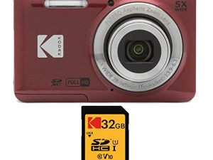 Kodak PIXPRO Friendly Zoom FZ55 (rouge) avec