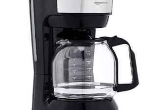 Amazon Basics Cafetière 12 tasses avec filtre