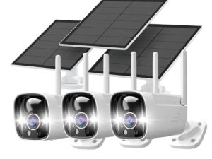 Lot de 3 caméras de sécurité sans