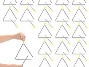 20 pièces 6 pouces en acier Triangle