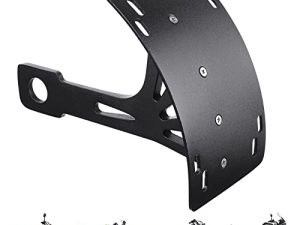 KEMIMOTO Support de plaque d'immatriculation de moto