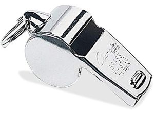 Sifflet de sport Champion avec lanière