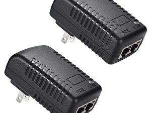 Bawofu Adaptateur d'alimentation PoE 48 V 24