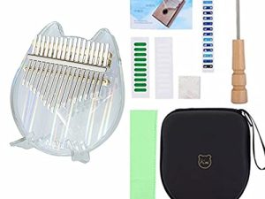 Rainbow Kalimba 17 Touches Pouce Piano Acrylique