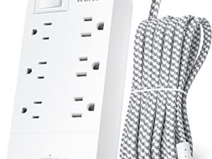 Multiprise – Rallonge plate de 3 m