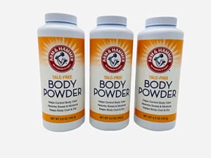 Poudre corporelle sans talc pour les odeurs