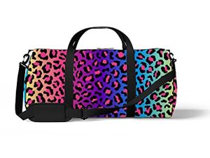 Sports Duffel Bag Gym Sac Fourre-Tout Léopard