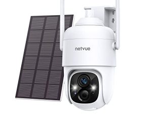 Caméras de sécurité solaires NETVUE Caméra extérieure