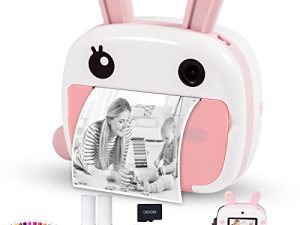 JECAURS Appareil photo à impression instantanée pour