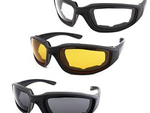 paires de lunettes d'équitation de moto lunettes