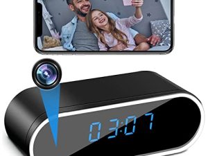 Braosusner Caméra Cachée Wi-Fi Caméra Espion sans