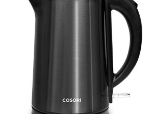 COSORI Bouilloire électrique en acier inoxydable avec