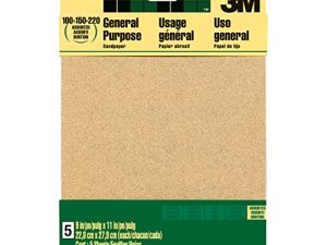 Papier abrasif à l'oxyde d'aluminium 3M