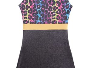 UNICOMIDEA filles justaucorps mode gymnastique sans manches