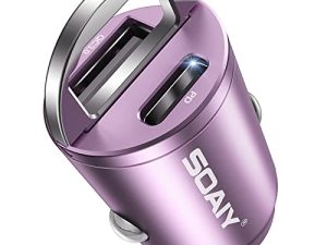 Chargeur de voiture Ultra-Mini USB C