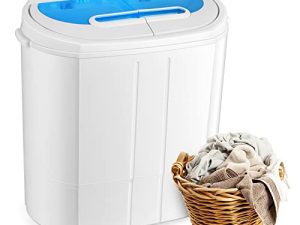 Qzexun 2 en 1 Lave-linge et sèche-linge