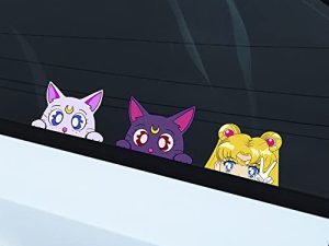 BLKUOPAR 3 PCS 5.1 '' Anime Peeker