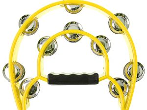 Tambourin demi-lune - Instrument de musique à