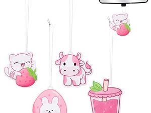 Désodorisant de voiture Kawaii Strawberry Encens Chips
