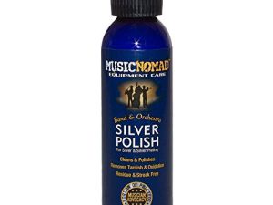 MusicNomad Silver Polish pour instruments argentés et