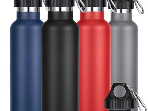 4 Pièces Bouteilles d'Eau Isothermes 24 Oz