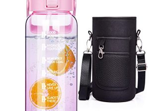 DEARRAY 50 oz Grande bouteille d'eau en