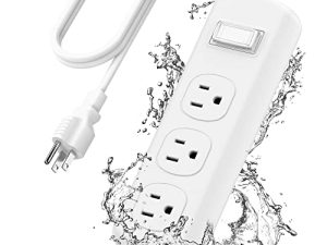 Multiprise extérieure résistante aux intempéries