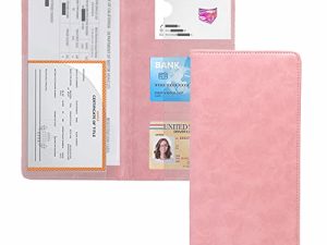 UYYE Porte-documents d'immatriculation et d'assurance de voiture