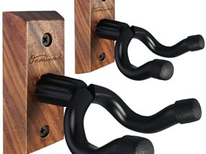 Lot de 2 supports muraux pour guitare