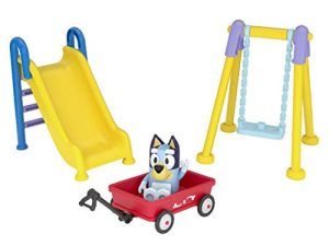 Ensemble de jeu Bluey Park avec figurine