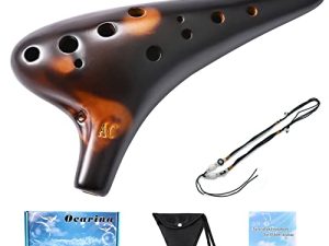 Ocarina 12 trous Alto C Paille Ocarinas