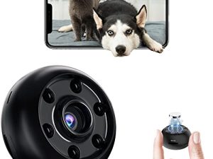 JesCookal Caméra Cachée WiFi Mini Caméra Espion