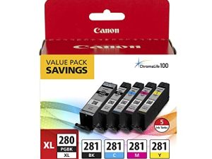 Pack économique PGI-280 XL/CLI-281 BKCMY 5 couleurs