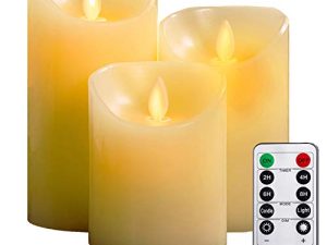 YIWER Bougies sans flamme