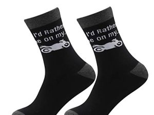 MBMSO Chaussettes de moto 2 paires Je