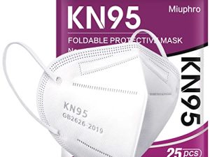 Lot de 25 masques jetables KN95 -