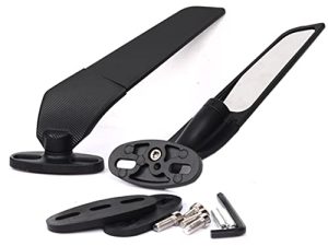 Accessoires de moto rétroviseurs modifiés aile de