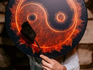 Crabe commerçant Shaman tambour percussion cadre tambour