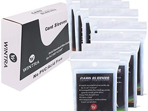 WINTRA Lot de 800 pochettes pour cartes
