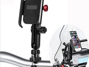 LAZORA Support de téléphone pour moto Rotation